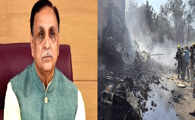 अहमदाबाद विमान हादसा: पूर्व सीएम विजय रुपाणी का निधन अहमदाबाद विमान हादसा: पूर्व सीएम विजय रुपाणी का निधन