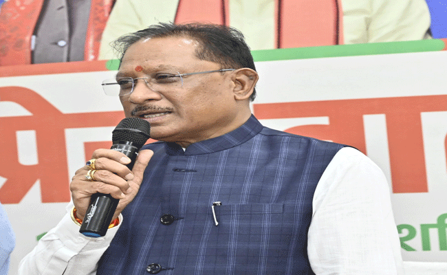 मार्च 2026 तक नक्सलवाद का जड़ से होगा खत्म : मुख्यमंत्री श्री साय मार्च 2026 तक नक्सलवाद का जड़ से होगा खत्म : मुख्यमंत्री श्री साय
